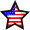 US Flag Divider 30×30 USA Flag